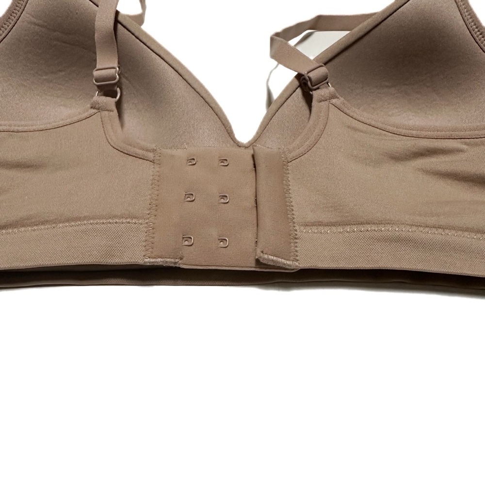 ThirdLove Form 360 Fit Lifting Wireless Bra Taupe Seamless Stretch Bralette - Picture 5 of 8